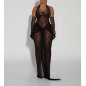 Bbxbrand Maxi Lace Dress